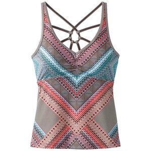PRANA Women's Dreaming Tankini Top Size medium
